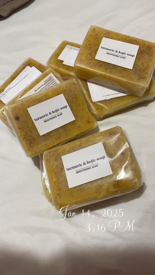 Turmeric & Kojic Brightening Soap